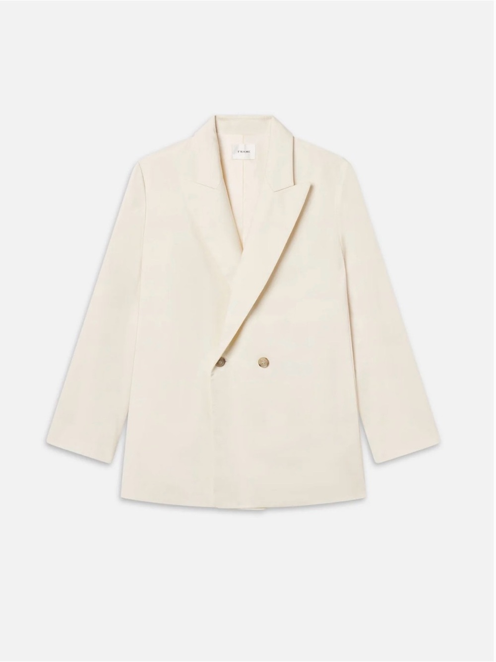 Frame The Lounge Blazer in Ecru NWT